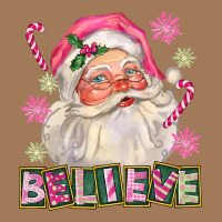 Pink Believe Santa Christmas Classic Tee | Teevron