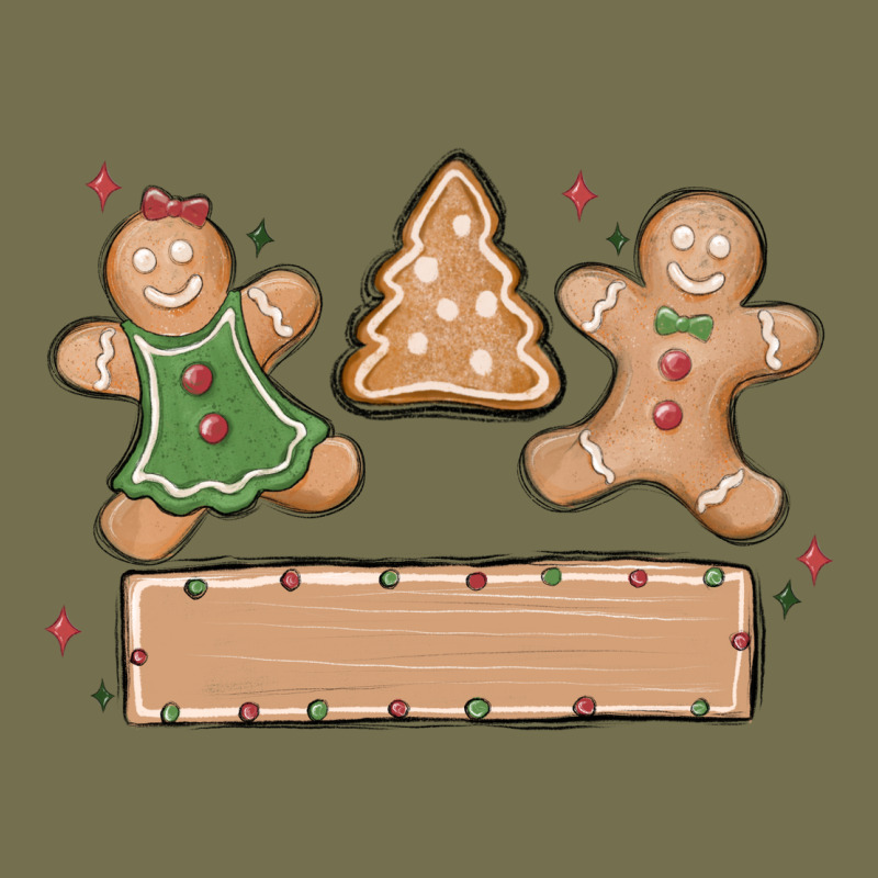 Gingerbread Christmas Vintage Hoodie by MaliasSmallBusiness | Teevron