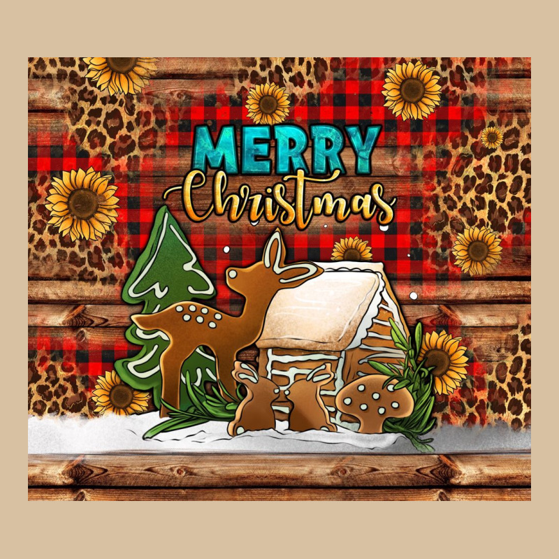 Merry Christmas Cookies Buffalo Plaid Heavyweight Hoodie by Jasminsmagicworld | Teevron