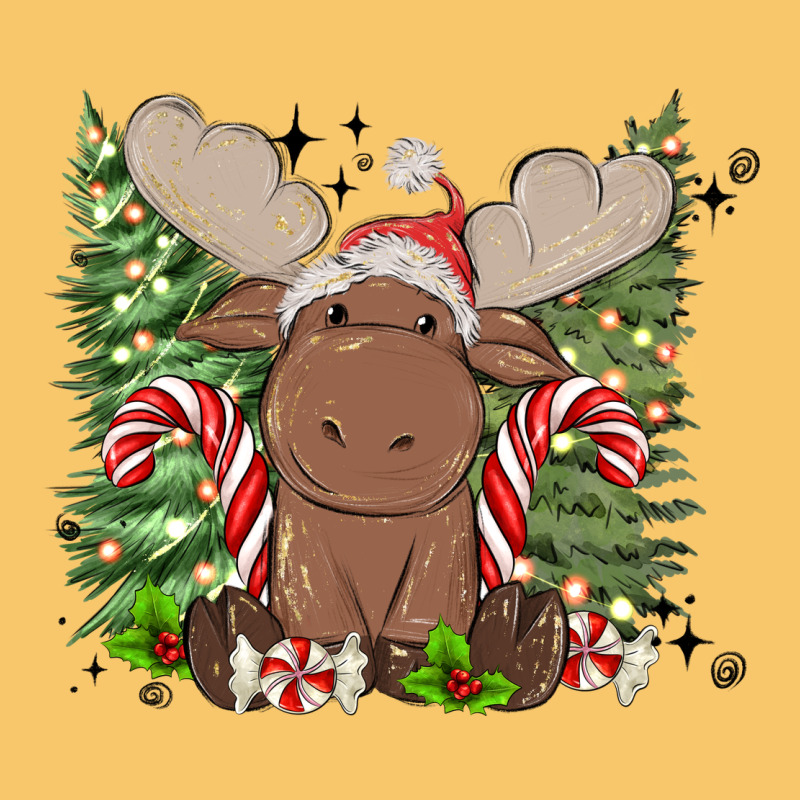 Christmas Reindeer Vintage Hoodie by MaliasSmallBusiness | Teevron