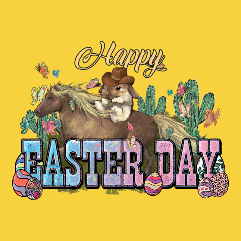 Happy Easter Day Rodeo Premium Sweatshirt by NancyCooperArtShop | Teevron