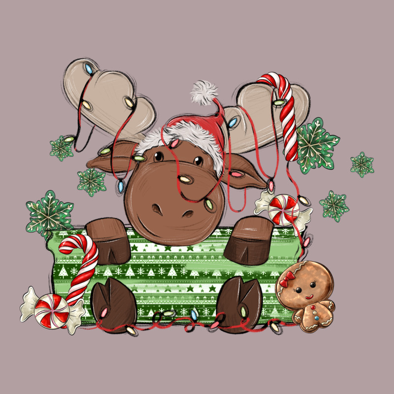 Christmas Reindeer Vintage Hoodie by MaliasSmallBusiness | Teevron