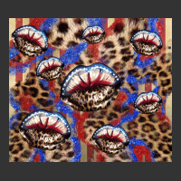 american flag lips leopard | Teevron