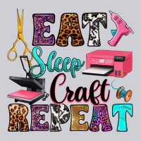 Eat Sleep Craft Repeat Heavyweight Sweatshirt | Teevron