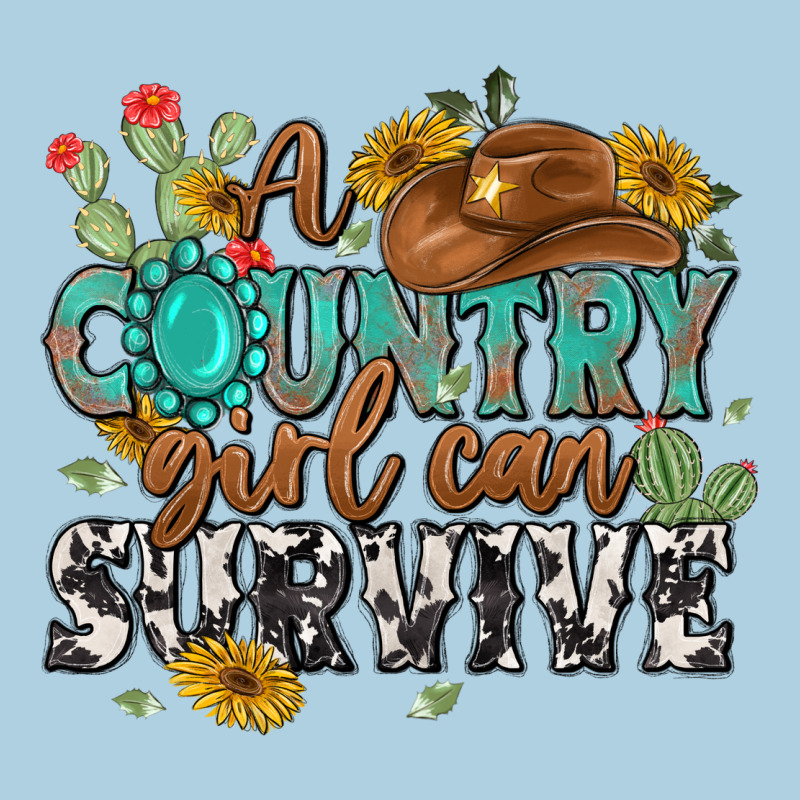 A Country Girl Can Survive Premium Hoodie by MaliasSmallBusiness | Teevron