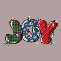 Joy Christmas Lights Vintage Hoodie | Teevron