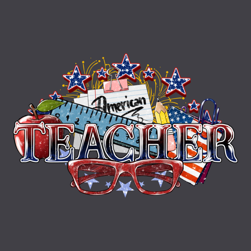 American Teacher Heavyweight Hoodie by NancyCooperArtShop | Teevron