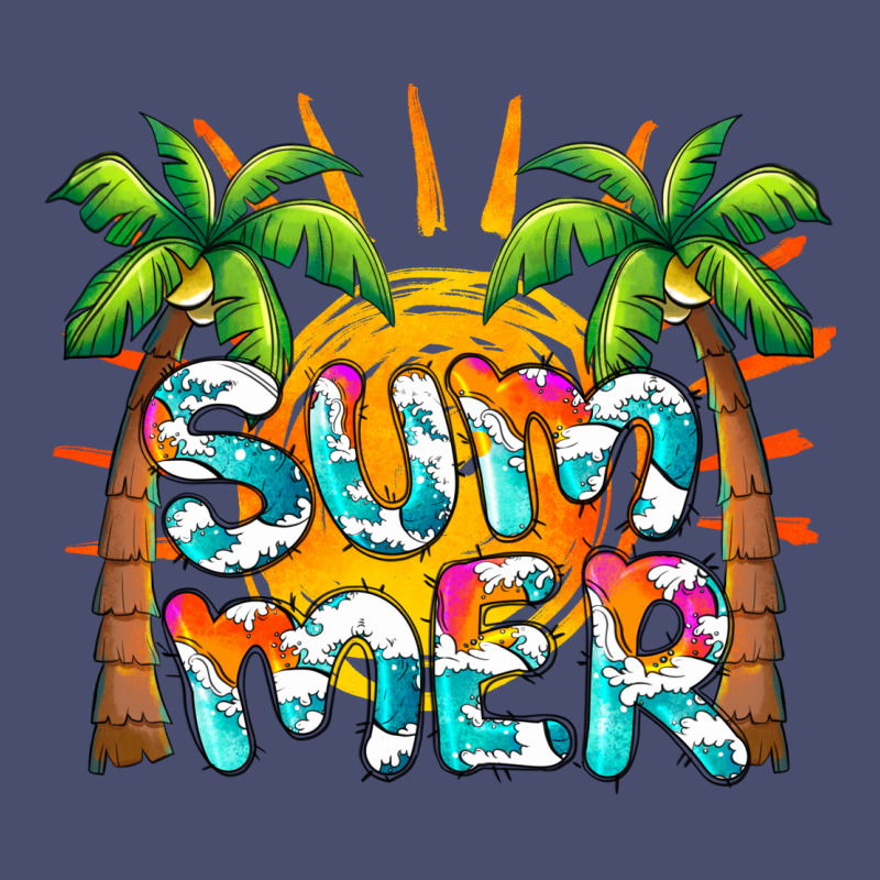 Summer Waves And Sun Vintage Tee by BarkalooDesign | Teevron