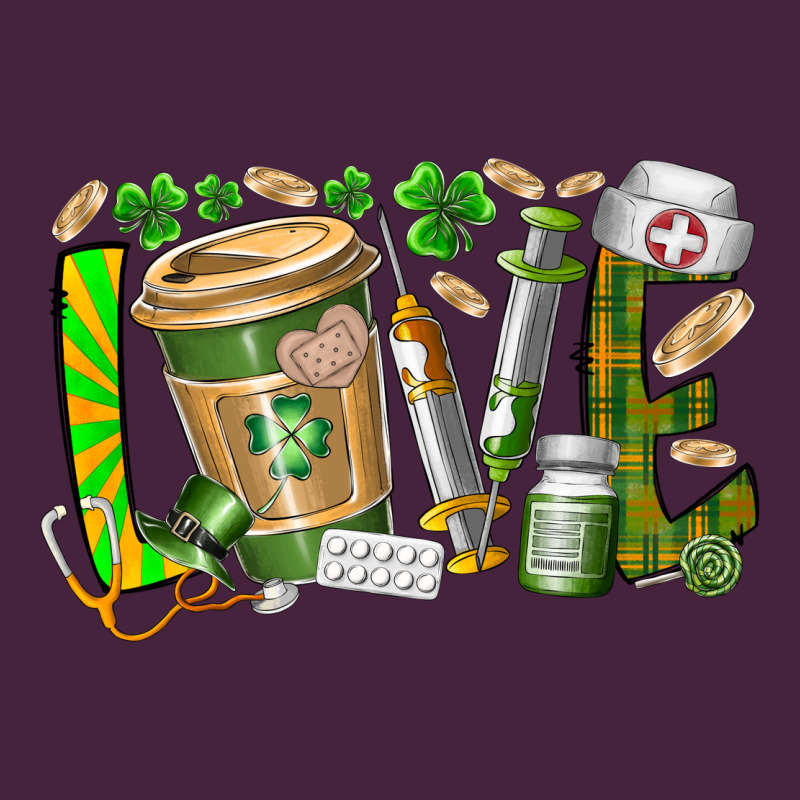 St Patricks Love Nurse Classic Tee by RacoonDesign | Teevron