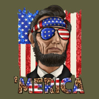 Merica With Lincoln Vintage Tee | Teevron