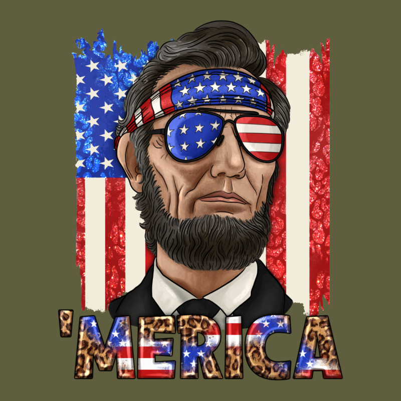 Merica With Lincoln Vintage Tee by texasbilliewilder | Teevron