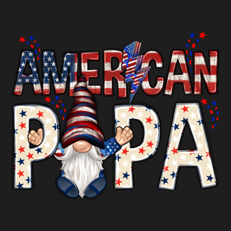 American Papa With Gnome Heavyweight Hoodie by NancyCooperArtShop | Teevron