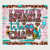 It Takes A Lot Of Sparkle To Be A Cna Zipper Hoodie | Teevron