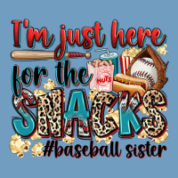 I'm Just Here For The Snacks #baseball Sister Urban Heavy Tee | Teevron
