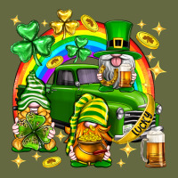 St. Patrick's Day Gnomies Truck Long Sleeve Tee | Teevron