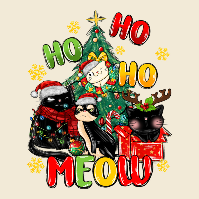 Ho Ho Ho Meow Premium Hoodie by MaliasSmallBusiness | Teevron