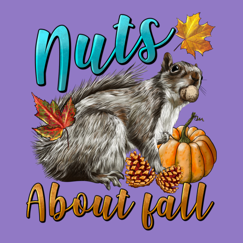 Nuts About Fall Squirrel Urban Hoodie by LillyAllenDesigns | Teevron