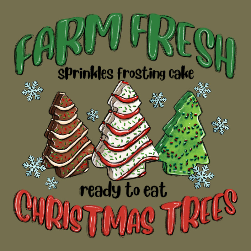 Farm Fresh Christmas Trees Vintage Hoodie by MaliasSmallBusiness | Teevron