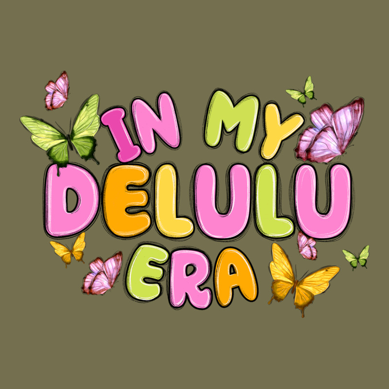 In My Delulu Era Vintage Hoodie by MaliasSmallBusiness | Teevron
