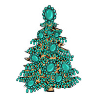 christmas tree with gemstones | Teevron