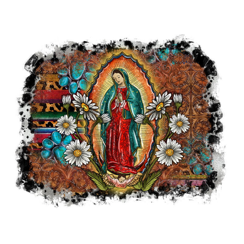 Virgin Mary Long Sleeve Tee by SublimationCraftShop | Teevron