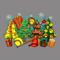 Christmas Trees With Softball Vintage Tee | Teevron