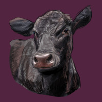 Black Angus Cow Illustrations Urban Hoodie | Teevron