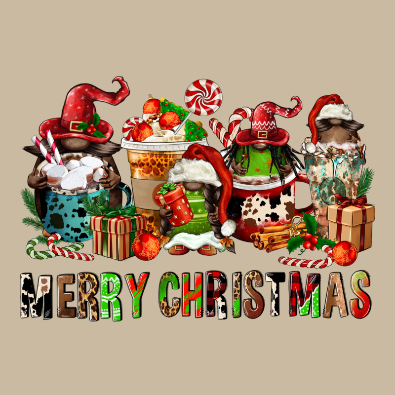 Merry Christmas Coffee Afro Gnomies Long Sleeve Tee by FaDigitalArtStudio | Teevron
