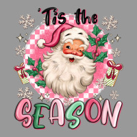 Pink Santa 'tis The Season Vintage Hoodie | Teevron