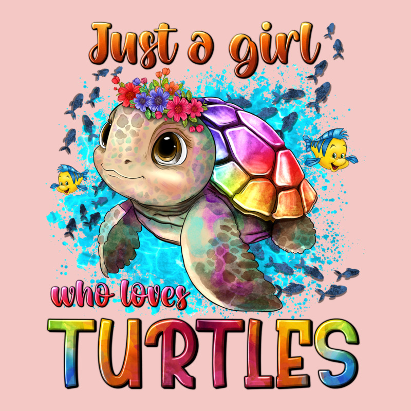 Just A Girl Who Loves Turtles Urban Heavy Tee by texasbilliewilder | Teevron