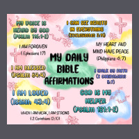 Daily Bible Affirmations Vintage Hoodie | Teevron