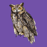 Great Horned Owl Premium Sweatshirt | Teevron