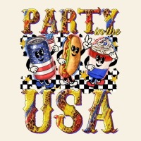 Party In The Usa With Leopard Vintage Tee | Teevron