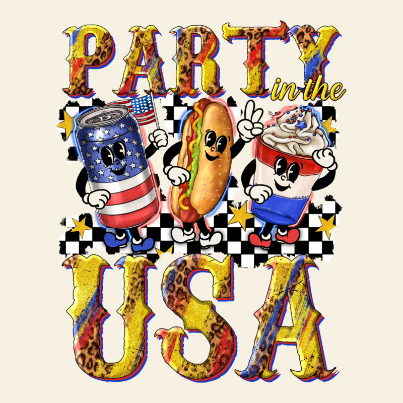 Party In The Usa With Leopard Vintage Tee by texasbilliewilder | Teevron