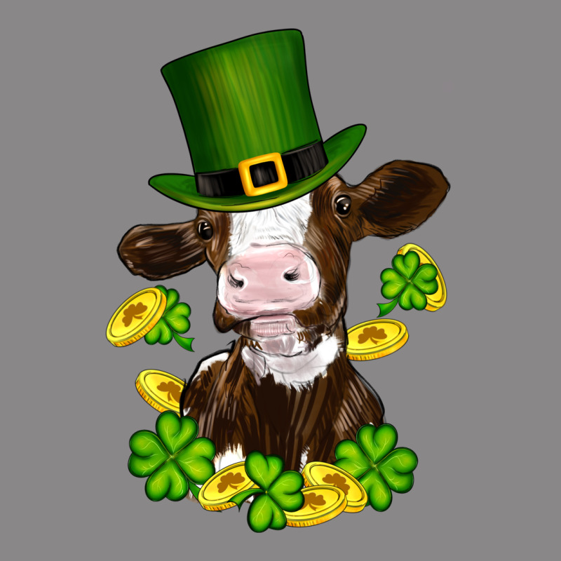 St Patricks Day Cow Vintage Tee by RanaPortraitStore | Teevron