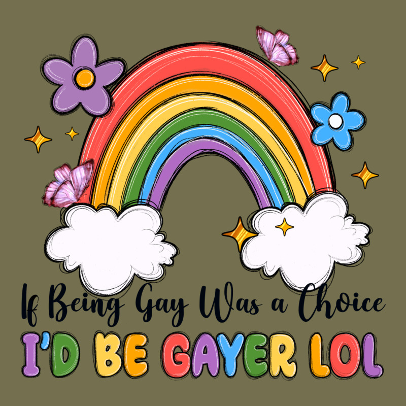 If Being Gay Was A Choice I'd Be Gayer Lol Vintage Hoodie by MaliasSmallBusiness | Teevron