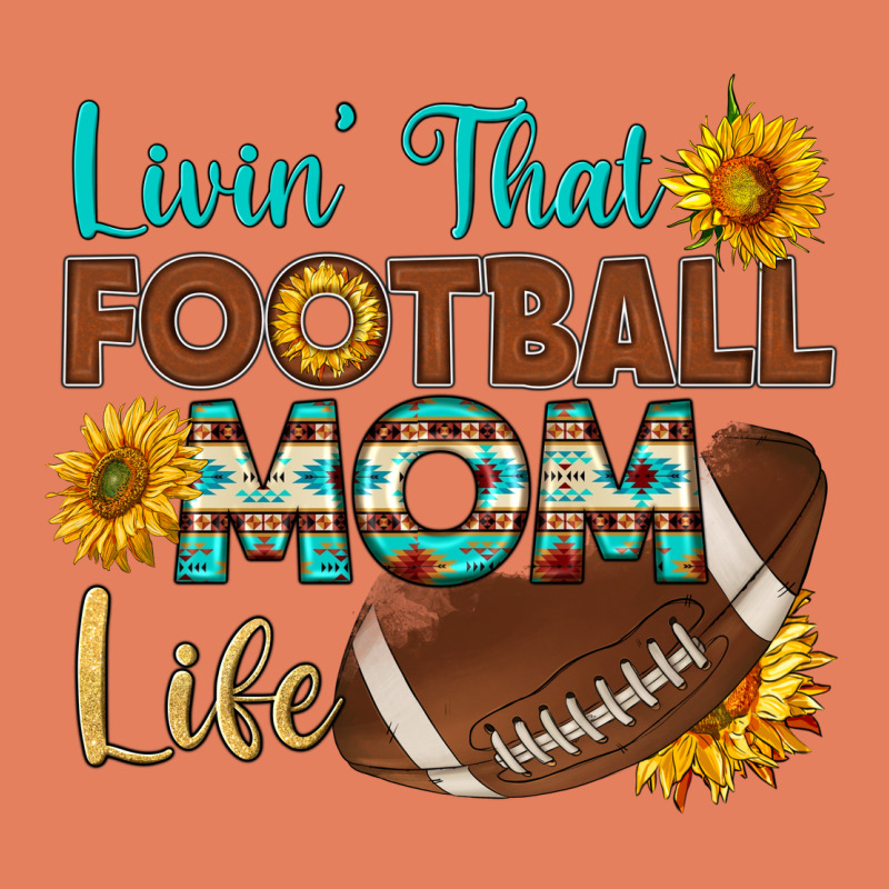 Livin' That Football Mom Life Classic Tee by HRA Design Shop | Teevron