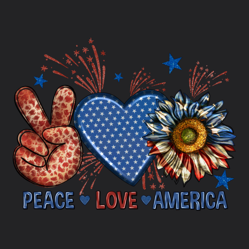 Peace Love America Billie Wilder Vintage Tee by texasbilliewilder | Teevron