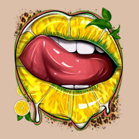 Lemon Lips With Leopard Urban Heavy Tee | Teevron