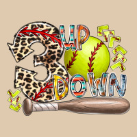 Three Up Down Softball Classic Tee | Teevron