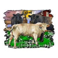 charolais bull black angus cattle and bull with barnyard and cowhide | Teevron