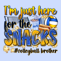 I'm Just Here For The Snacks #volleyball Brother Urban Heavy Tee | Teevron