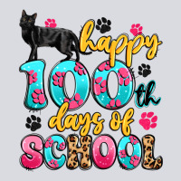 Happy 100th Days Of School Cat Zipper Hoodie | Teevron