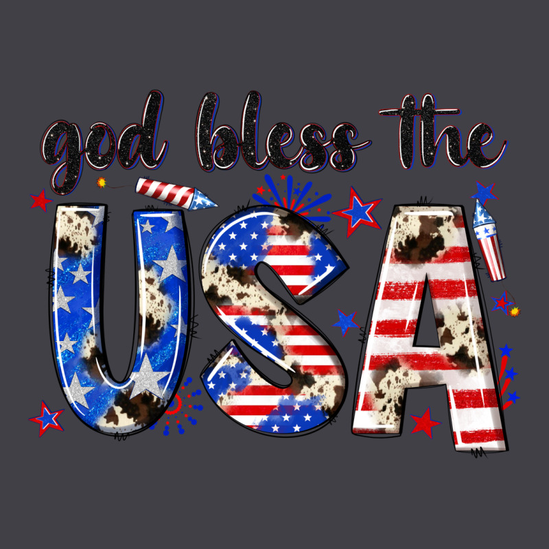 God Bless The Usa Heavyweight Hoodie by NancyCooperArtShop | Teevron