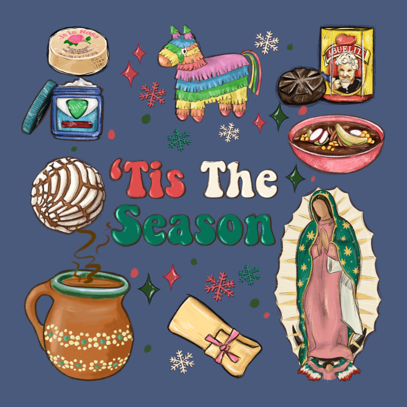 Tis The Season Vintage Hoodie by MaliasSmallBusiness | Teevron