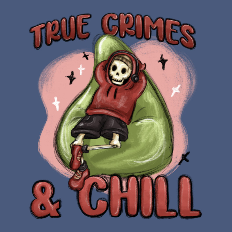 True Crimes & Chill Vintage Hoodie by MaliasSmallBusiness | Teevron