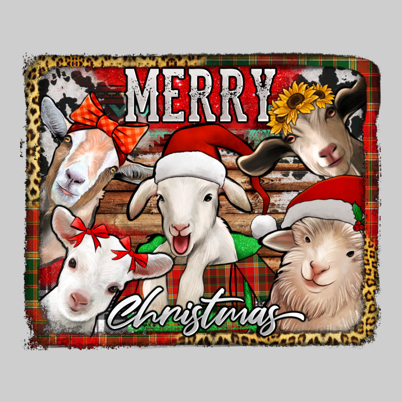 Merry Christmas Goats Premium Sweatshirt by Jasminsmagicworld | Teevron