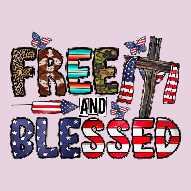 Free And Blessed Classic Tee by CowhideDigitalArt | Teevron