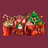 Christmas Coffee Cups With Gift And Christmas Tree Premium Hoodie | Teevron
