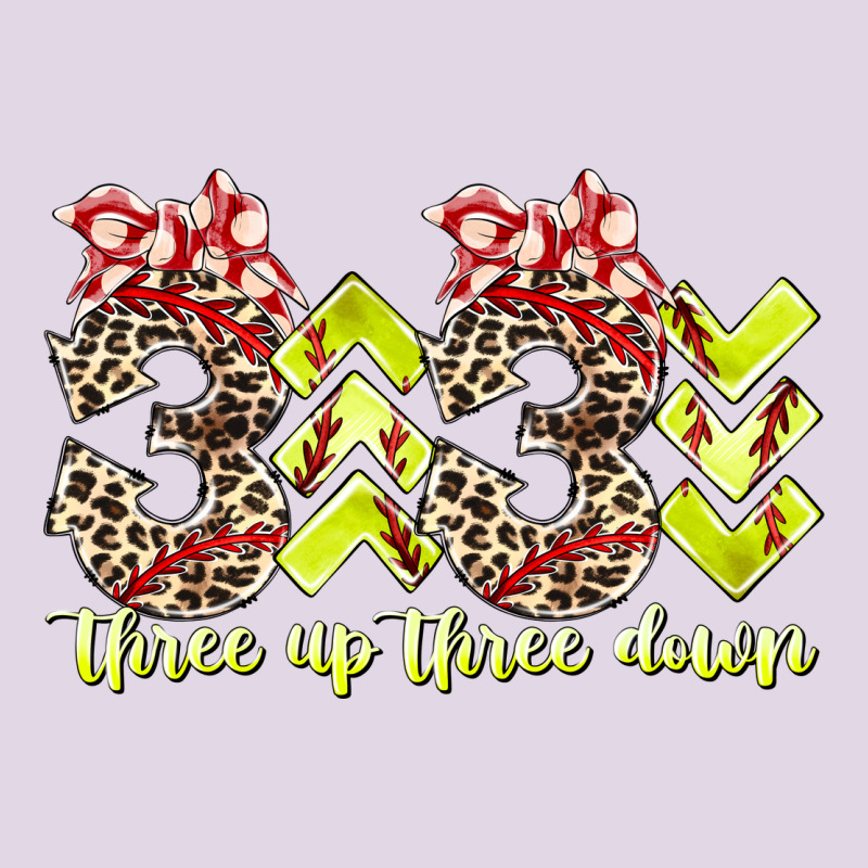 Three Up Theree Down Softball Classic Tee by RacoonDesign | Teevron